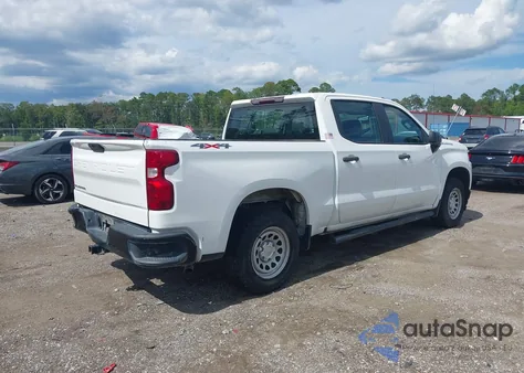 2021 Chevrolet Silverado 1500 4Wd Short Bed Wt from USA, damaged, VIN 3GCPYAEH2MG108035